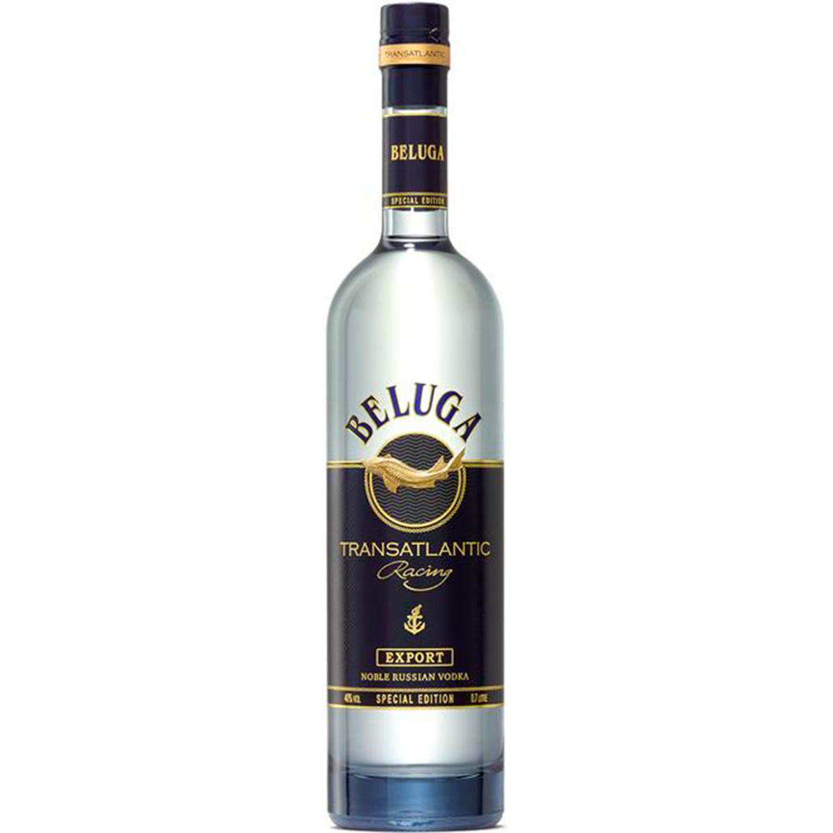 Vodka Beluga Racing Gold Garrafa Azul